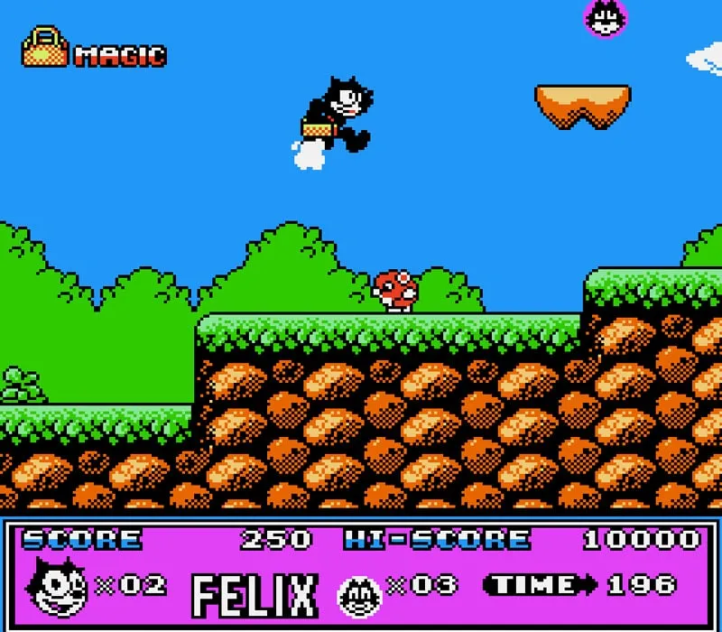 Felix the Cat NES Game