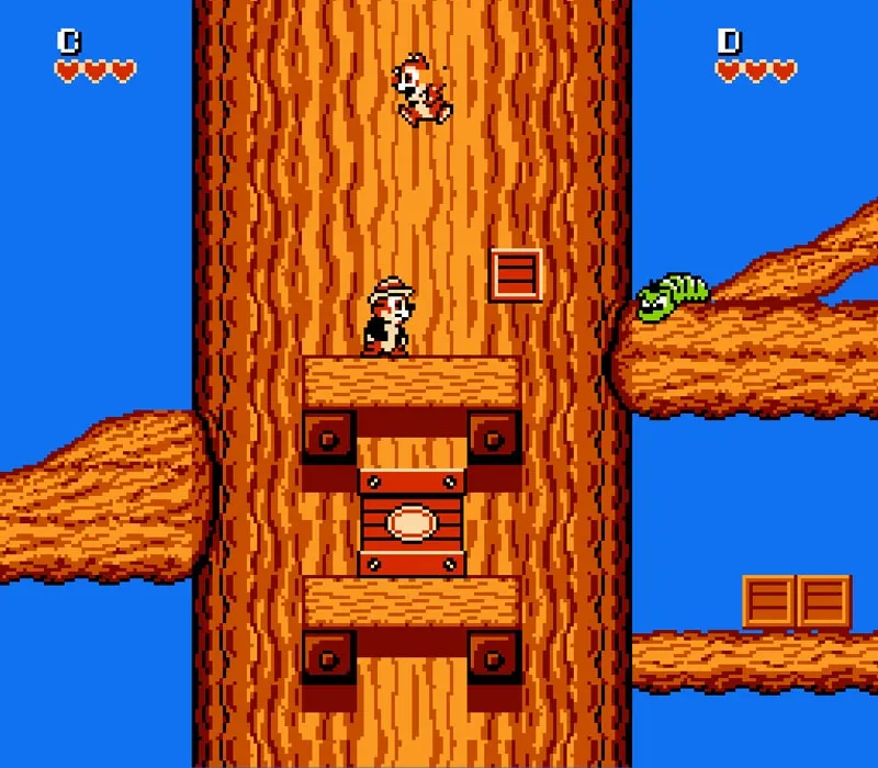 Chip 'n Dale Rescue Rangers NES Game