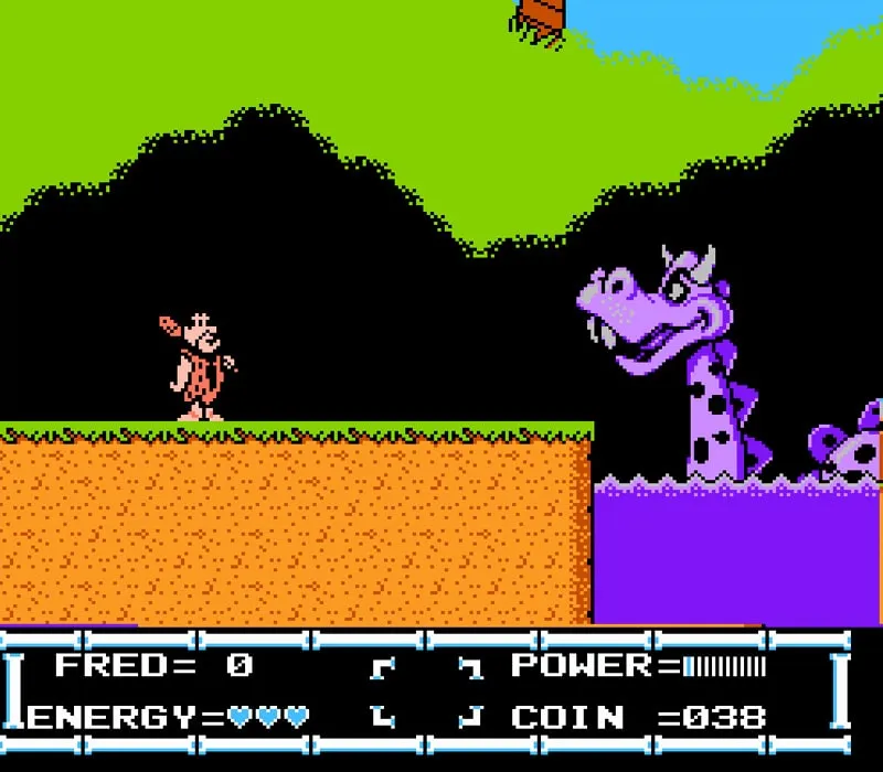 The Flintstones: The Rescue of Dino & Hoppy NES Game