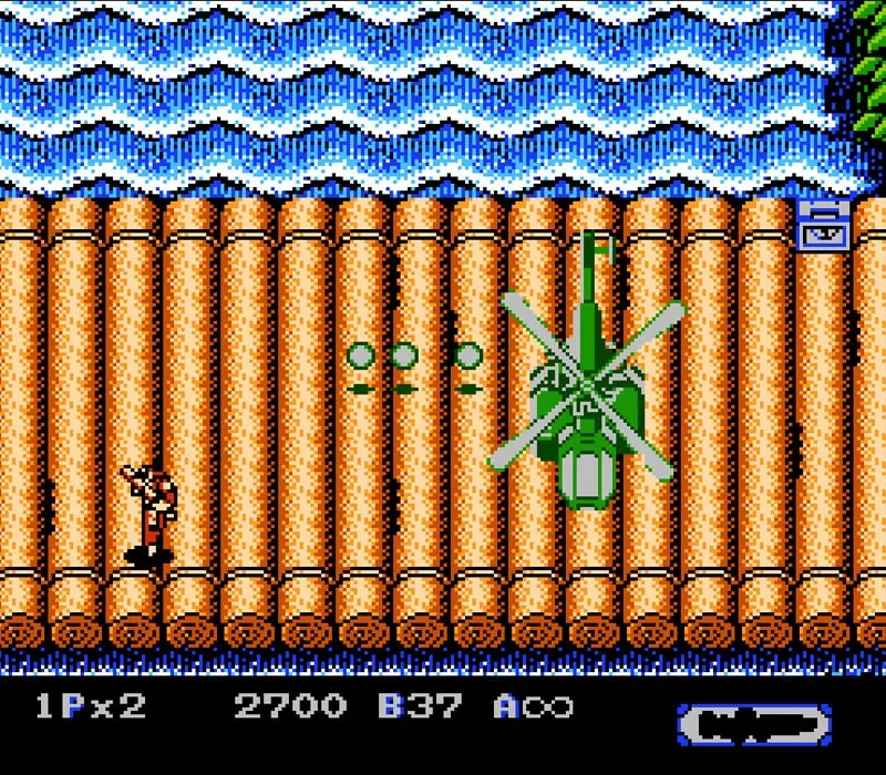 Heavy Barrel NES Game
