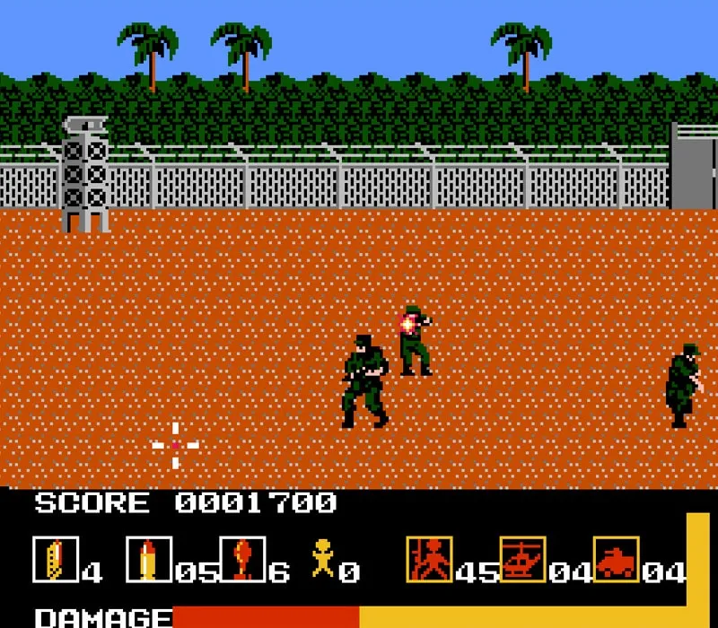 Operation Wolf NES Game