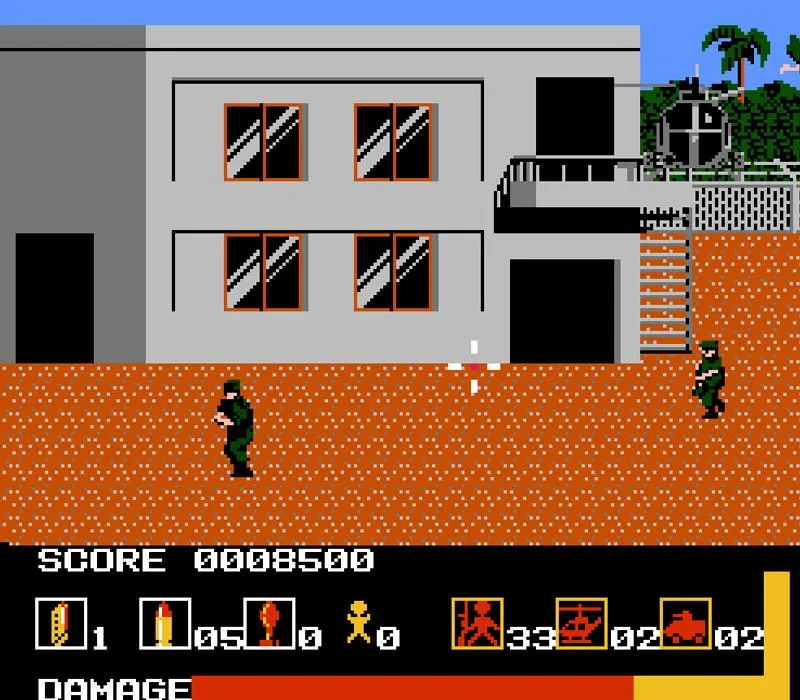 Operation Wolf NES Game