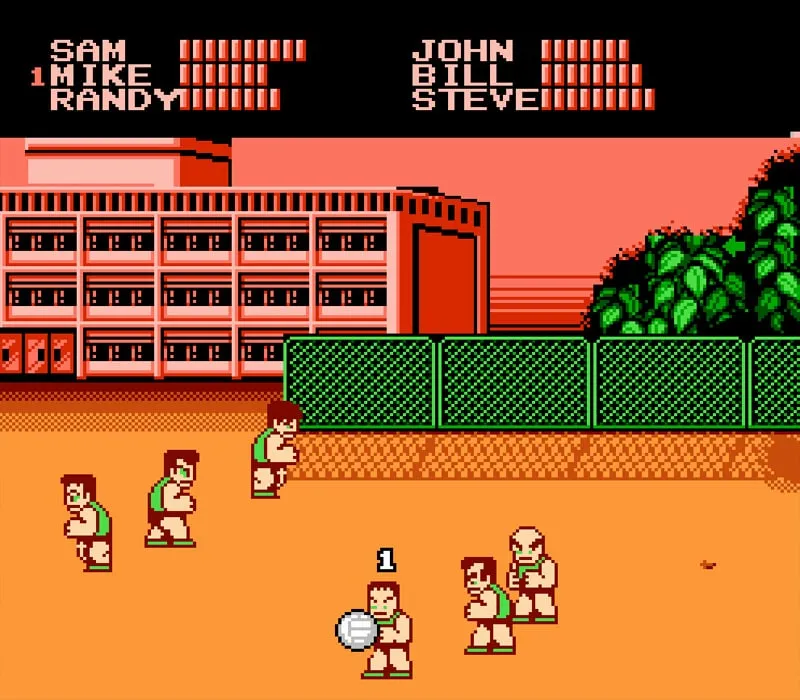 Super Dodge Ball NES Game