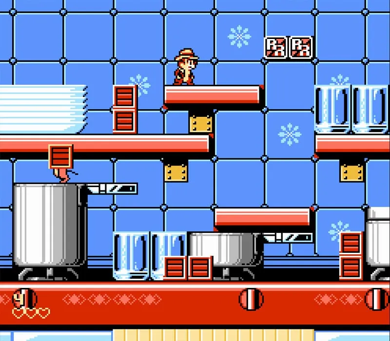 Chip 'n Dale Rescue Rangers 2 NES Game