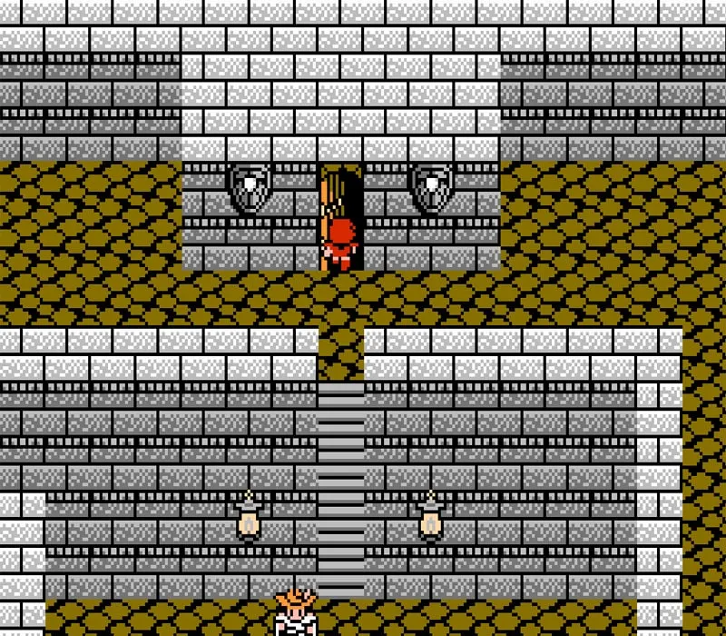 Final Fantasy 2 NES Game