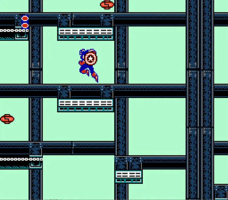 Captain America and The Avengers NES Game