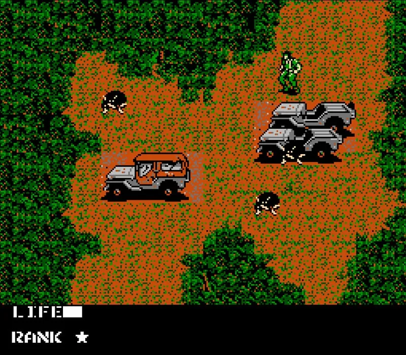Metal Gear NES Game