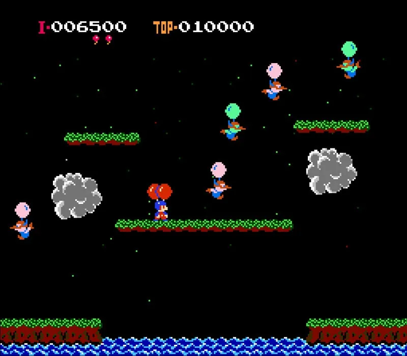 Balloon Fight NES Game