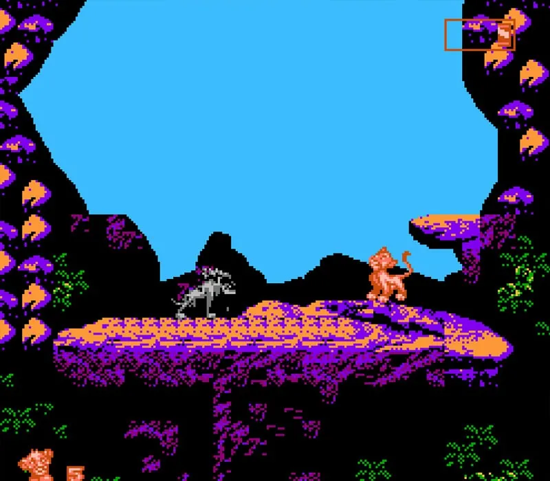 Lion King NES Game