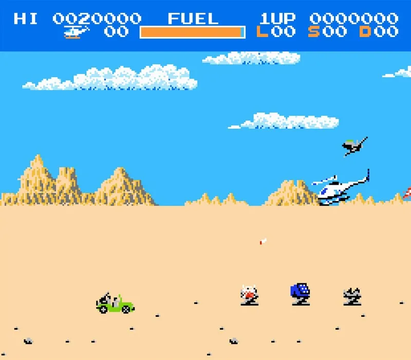 Choplifter NES Game