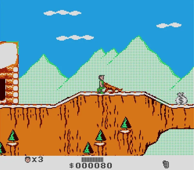 Cliffhanger NES Game