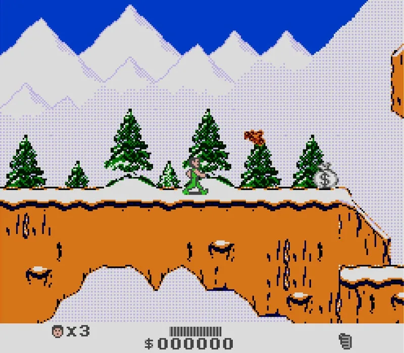 Cliffhanger NES Game
