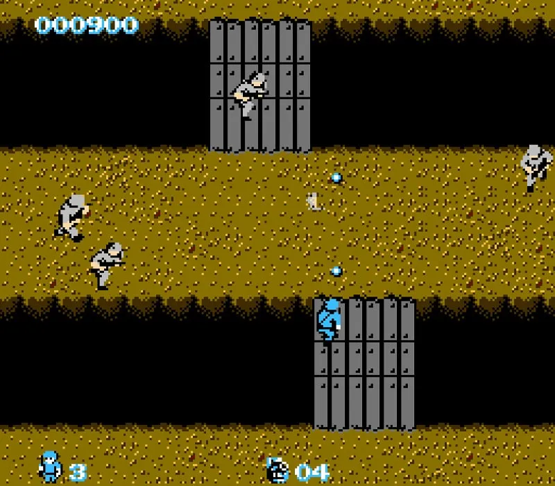 Commando NES Game