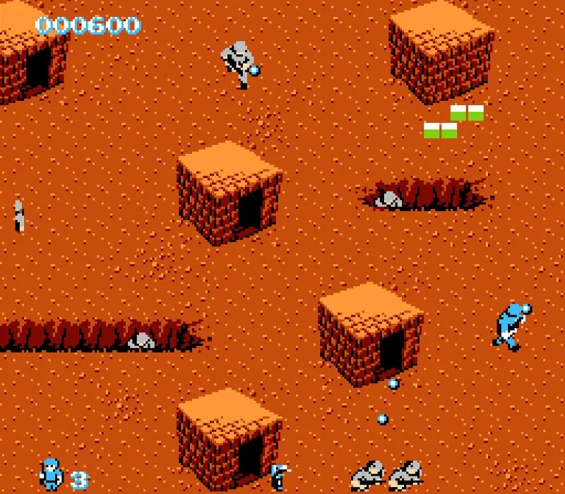 Commando NES Game