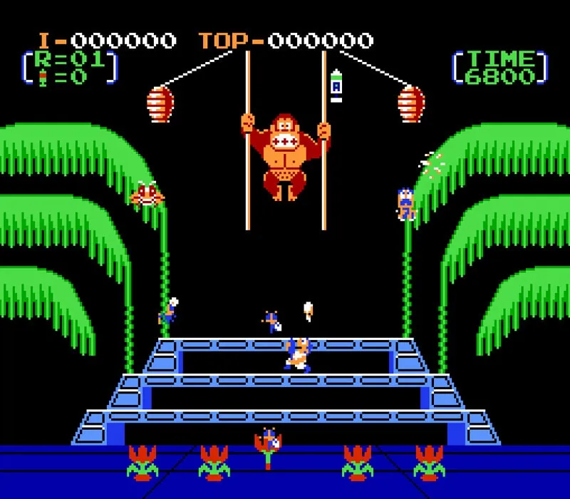 Donkey Kong 3 NES Game