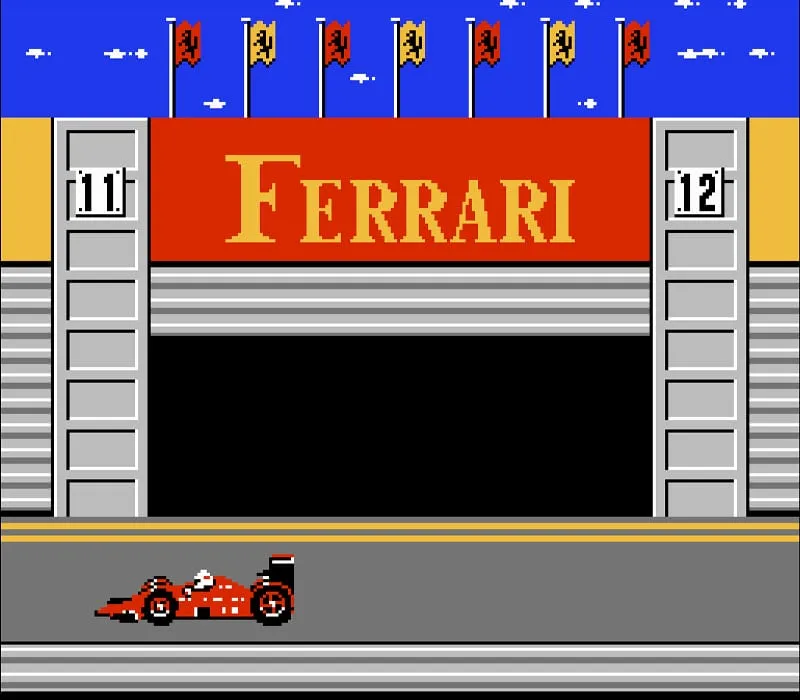 Ferrari Grand Prix Challenge NES Game