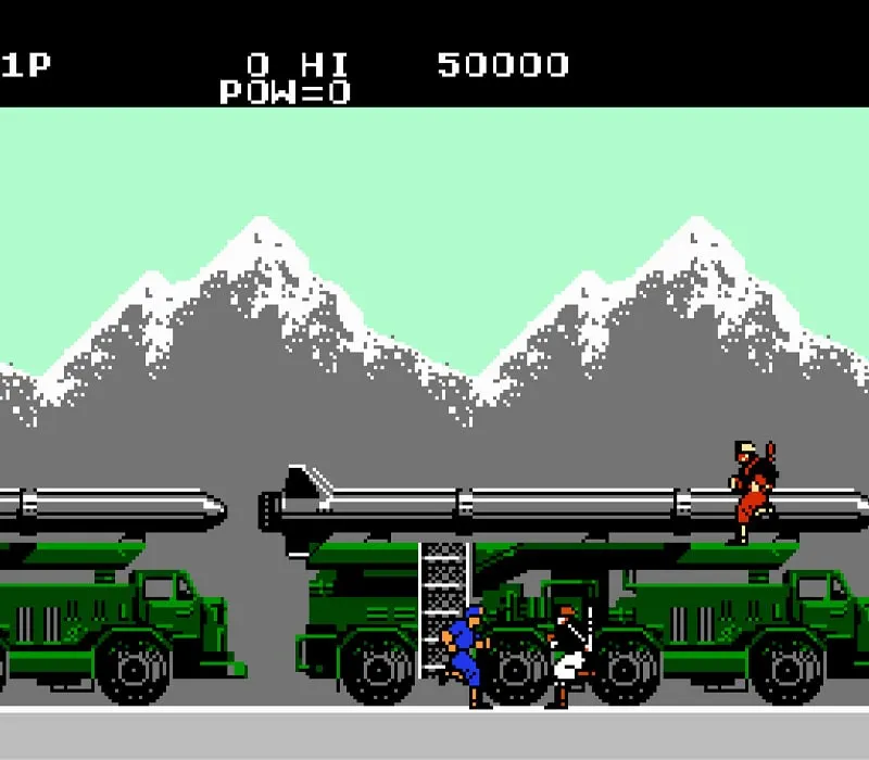 Rush'n Attack NES Game