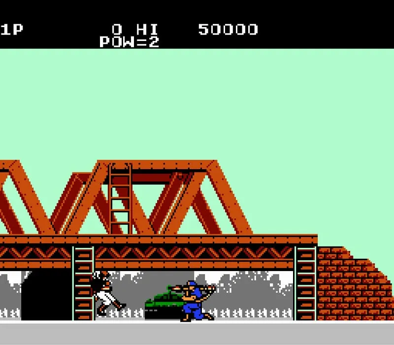Rush'n Attack NES Game