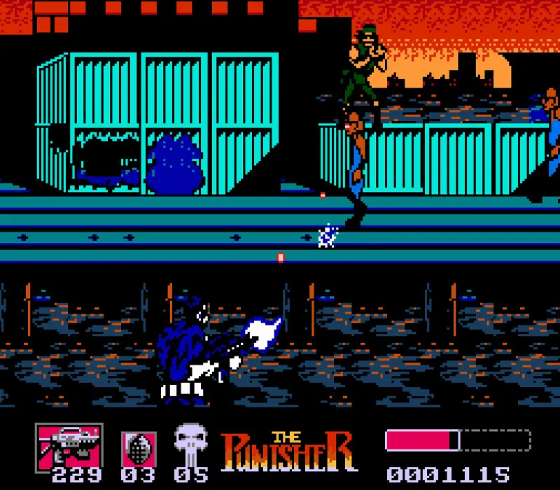 The Punisher NES Game