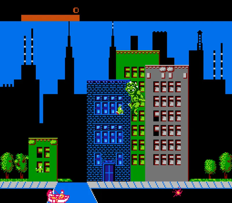 Rampage NES Game