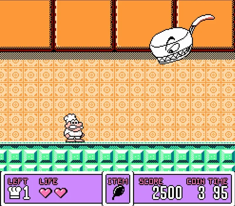 Panic Restaurant NES Oyunu