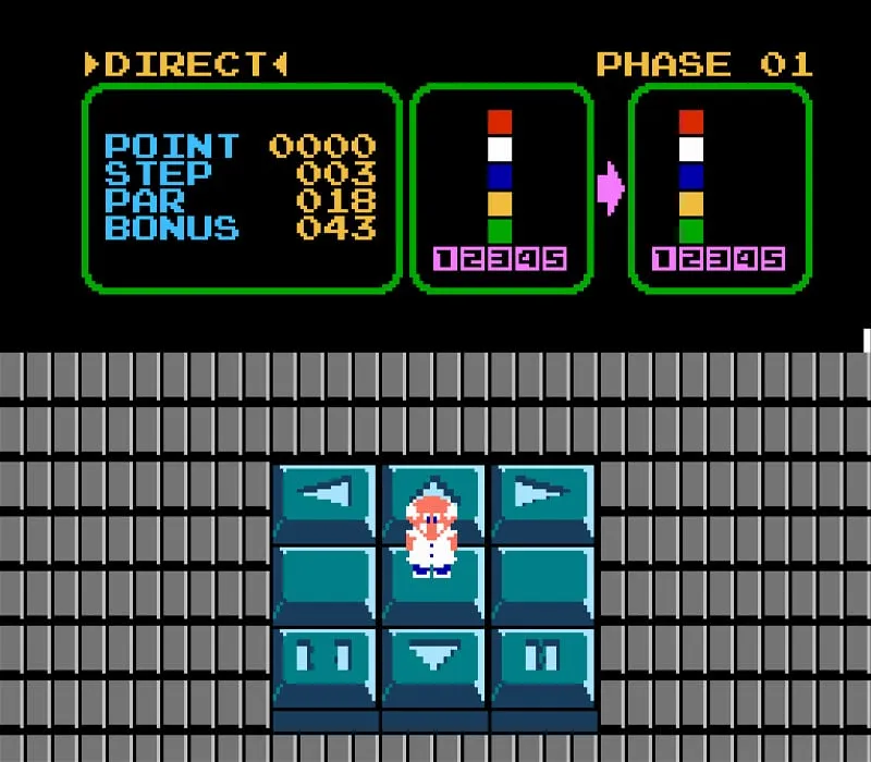 Stack-Up NES Oyunu