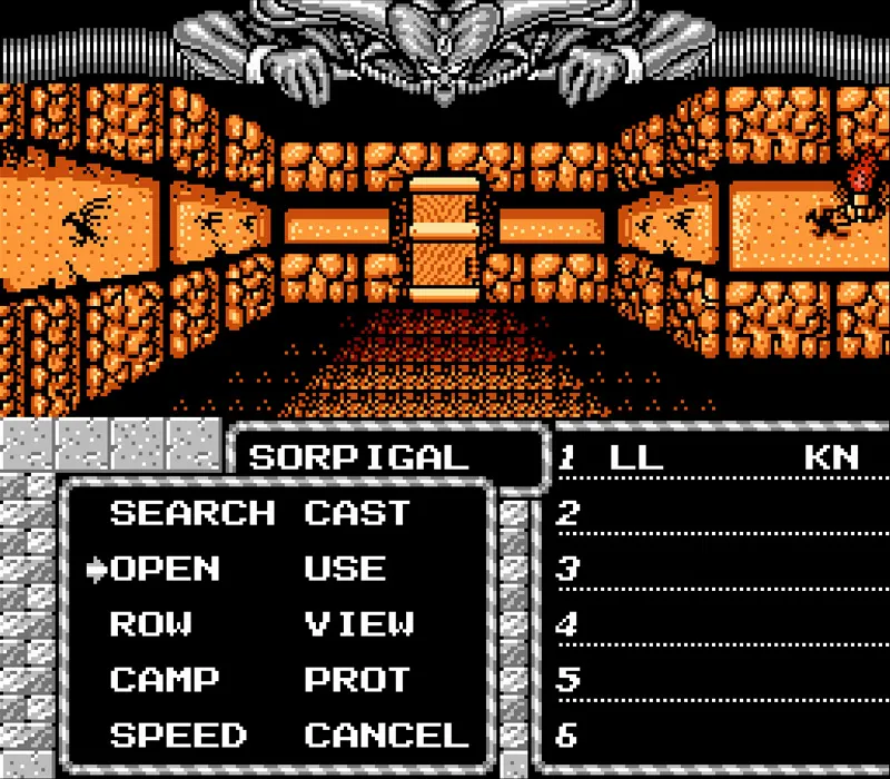 Might and Magic Book One NES Oyunu