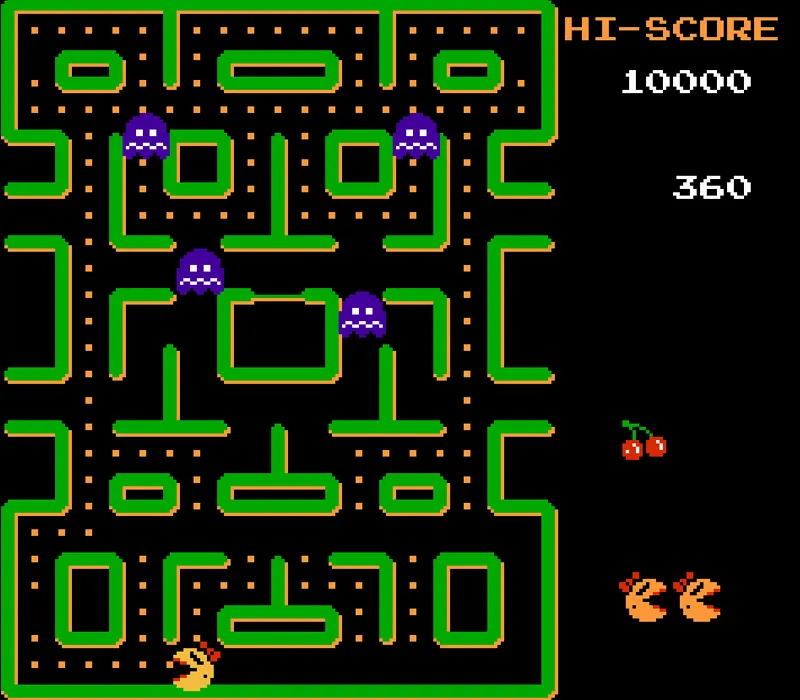 Ms. Pac-Man NES Oyunu